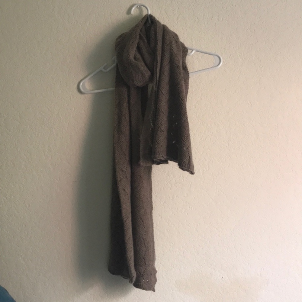 Cashmere scarf.